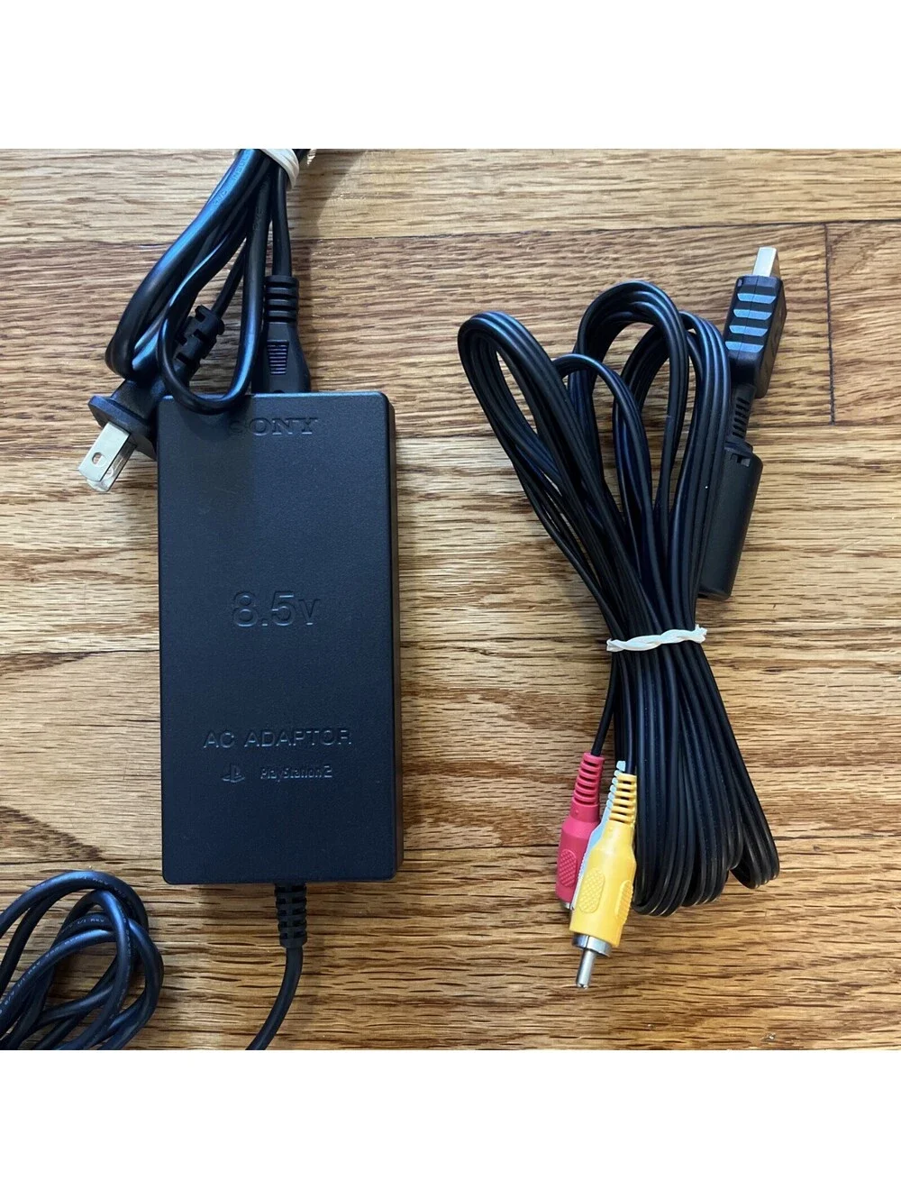 Authentic Sony Playstation 2 PS2 Slim Power Adapter SCPH-70100 & AV Cable